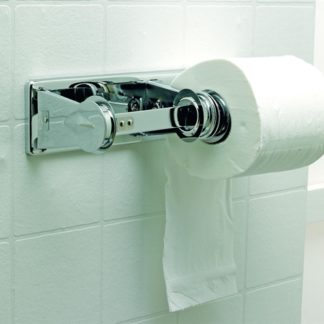 Double toilet roll holder