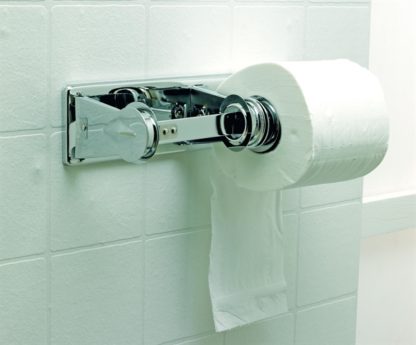 Double toilet roll holder