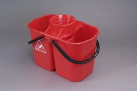 Red 20 litre duo-bucket