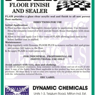 Flair High Gloss Floor Finish
