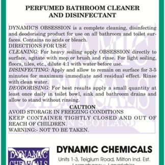 Obsession Perfumed Bathroom Cleaner  Disinfectant - Special Offer