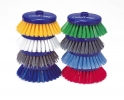 Colour coded standard brush  Caddy Clean Green Pack of 2