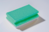 Colour coded sponge (non-abrasive) Green