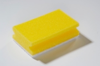 Colour coded sponge (non-abrasive) Yellow