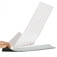 Semi-disposable Microfibre Flat Damp Mops White 300 + 6 DISPAD velcro pads free