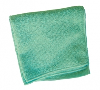 Colour coded microfibre cloth Green