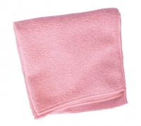Colour coded microfibre cloth Red