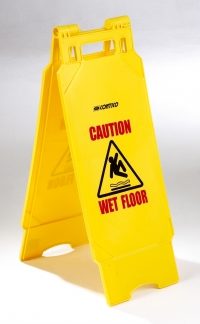 'Caution Wet Floor' Folding Safety Sign,