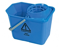 Blue 15 litre mop bucket