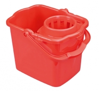 10 litre mop bucket red