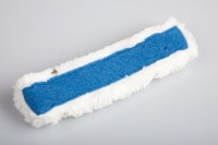 23cm (9') applicator sleeve with abrasive strip for scrubbing action