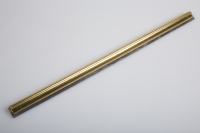45cm (18') brass channel and rubber