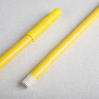 Fibre glass composite hygiene mop squeegee brush shaft coloured - Yellow