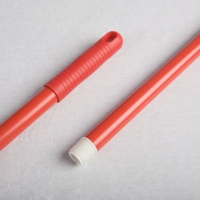 Fibre glass composite hygiene mop squeegee brush shaft coloured - Red