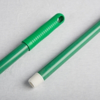 Fibre glass composite hygiene mop squeegee brush shaft coloured - Green