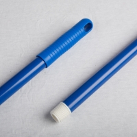 Fibre glass composite hygiene mop floor squeegee brush shaft coloured - Blue