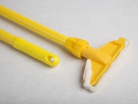 Fibre glass composite kentucky mop shaft (handle and mop holder) coloured - Yellow