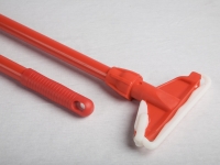 Fibre glass composite kentucky mop shaft (handle and mop holder) coloured - Red