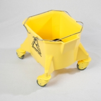 Smoothline kentucky mop ( Bucket ONLY) with 75mm (3') castors - Yellow