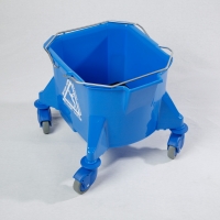 Smoothline kentucky mop ( Bucket ONLY) with 75mm (3') castors - Blue