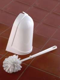 Toilet brush and holder