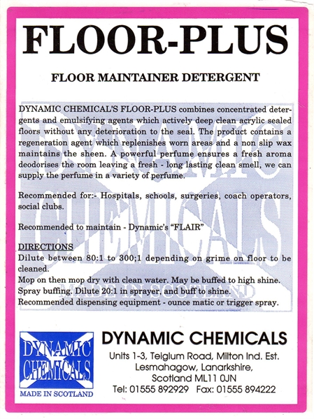 Floorplus Floor maintainer