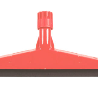55cm (22" inch) Ind. Floor Squeegee - Colour RED Plastic Frame