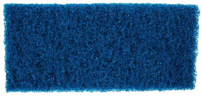 Oven Cleaners Scourer Pads - BLUE - medium duty - 255mm x 114mm (10" x 4 1/2" inch)