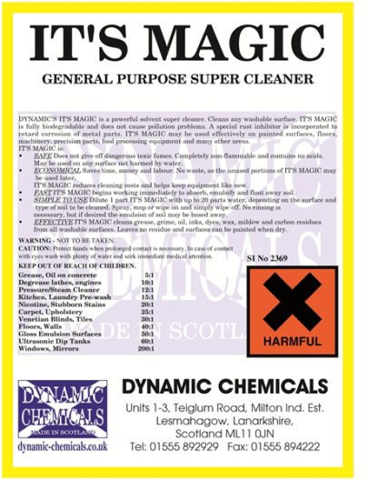 Kennel  Its Magic 20 - General purpose cleaner concentrate